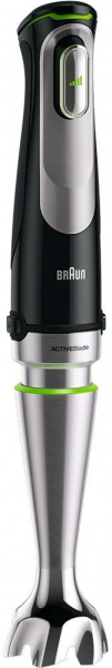 Блендер погружной Braun MQ9147X 1200Вт черный