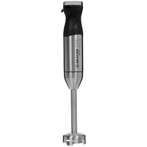Блендер погружной BRAYER BR1259 сталь  [800w]