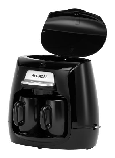 Кофеварка капельная HYUNDAI HYD-0203 500Вт черный