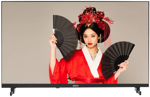 Телевизор LED AKAI TA32BH500 HD  Smart (Android) черный голос. упр
