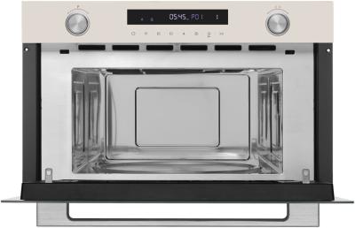 Встраиваемая микроволновая печь Maunfeld MBMO349GBG 34л. 900Вт бежевый