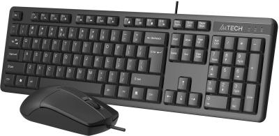 Клавиатура + мышь A4TECH KR-3330S черный черный USB