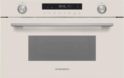 Встраиваемая микроволновая печь Maunfeld MBMO349GBG 34л. 900Вт бежевый