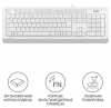Клавиатура A4 Fstyler FK10 белый/серый USB Multimedia