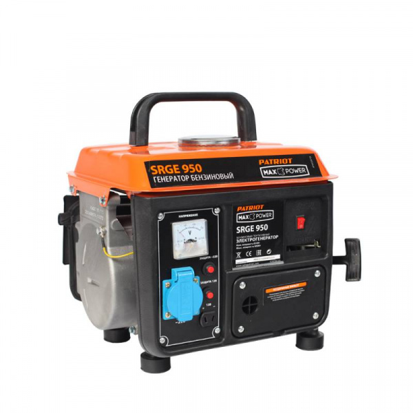Генератор бензиновый PATRIOT Max Power SRGE 950 0.8кВт