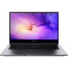 Ноутбук 14" HUAWEI MateBook D14 MDF-X [53013UFC] 1920x1080/Intel Core i3-1215U/RAM 8Гб/SSD 256Гб/DOS 1.4 кг