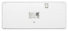 Клавиатура OKLICK 855S серебристый USB беспроводная BT/Radio slim Multimedia (1696464)