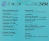 Мышь OKLICK 245M белый оптическая (1000dpi) USB