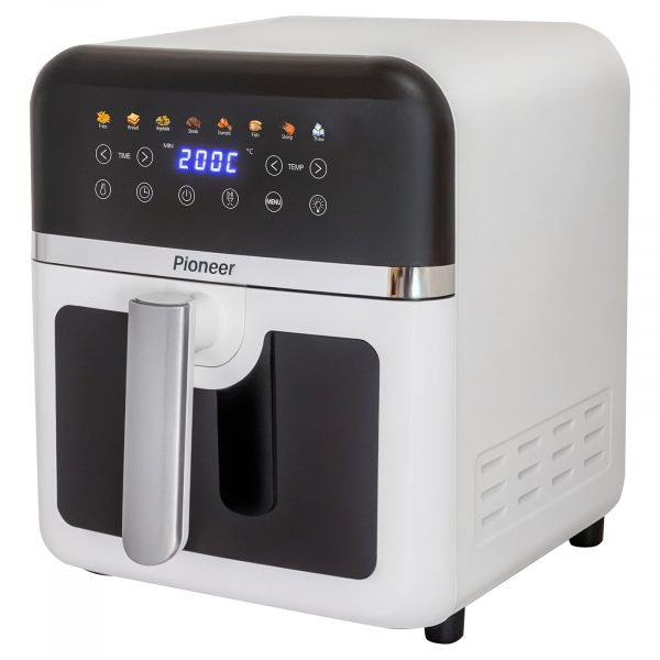 Аэрогриль PIONEER SM520D white (1850 Вт, 8 л, сенсор, программ - 8)