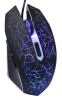 Мышь OKLICK 896G черный оптическая (12800dpi) USB для ноутбука (5but)