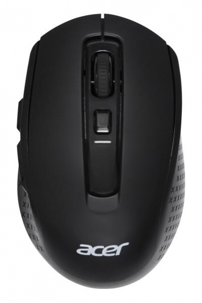 Мышь ACER OMR070 черный оптическая (1600dpi) беспроводная BT/Radio USB для ноутбука (6but) (ZL.MCEEE.00D)