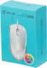 Мышь OKLICK 245M белый оптическая (1000dpi) USB