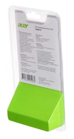 Мышь ACER OMR070 черный оптическая (1600dpi) беспроводная BT/Radio USB для ноутбука (6but) (ZL.MCEEE.00D)